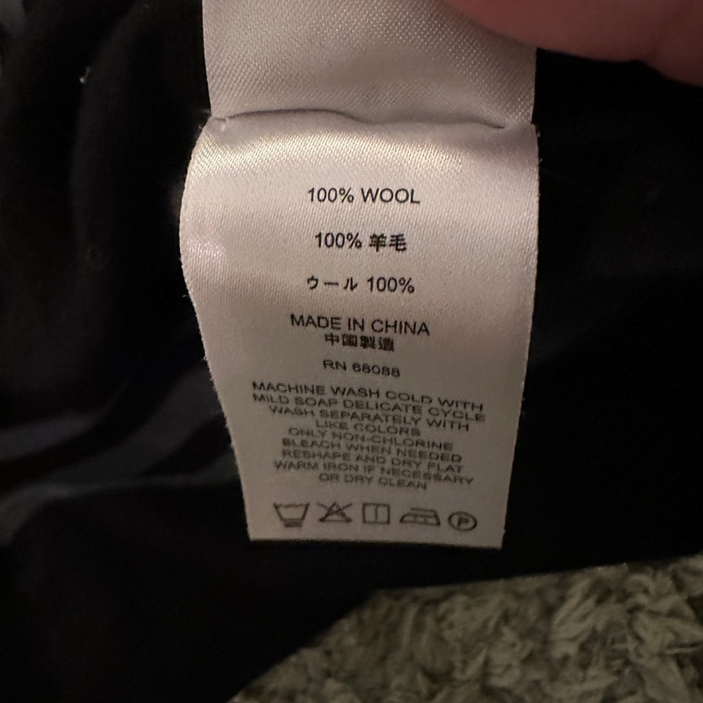TSE black and gray striped knit dress size small - Picture 4 of 7